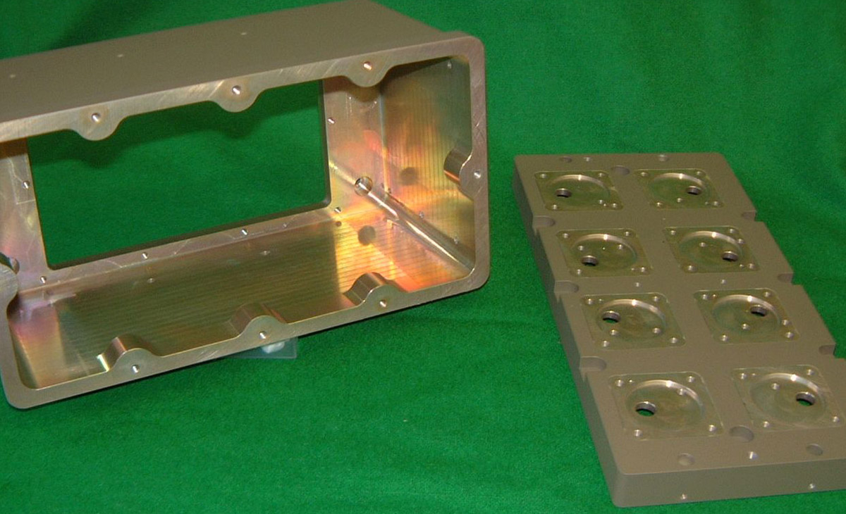 CNC Milled Component Box And Front Cover