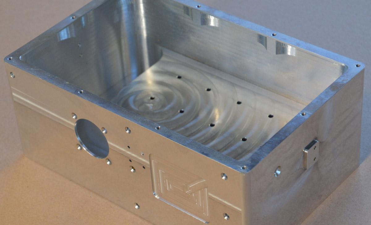 CNC Milled Electronics Box